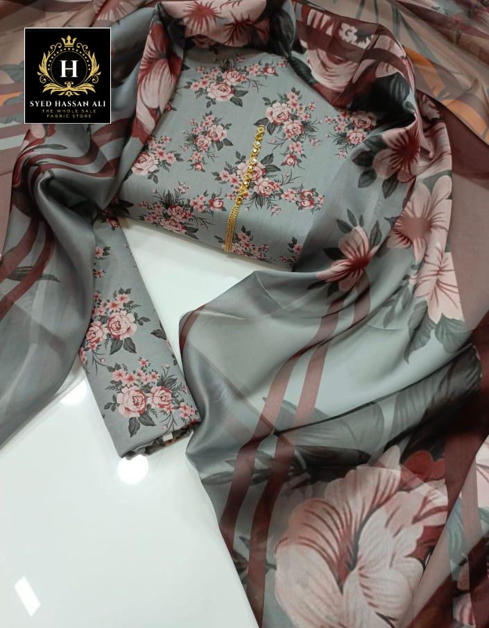 Lawn 3Pc Suit