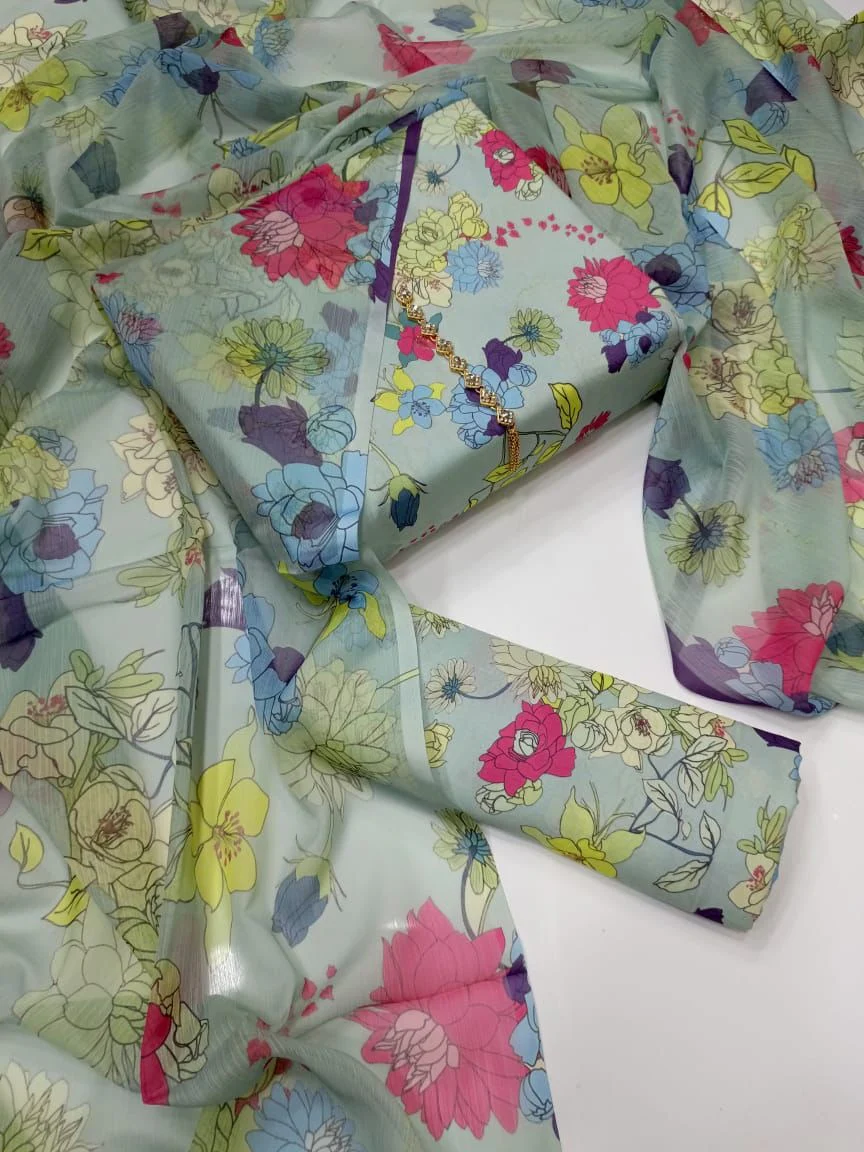 Lawn 3Pc Suit