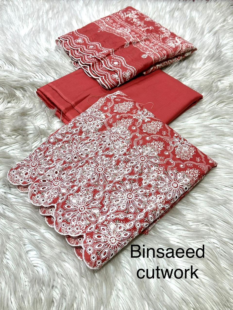 Lawn Chikenkari 3 Piece Suit