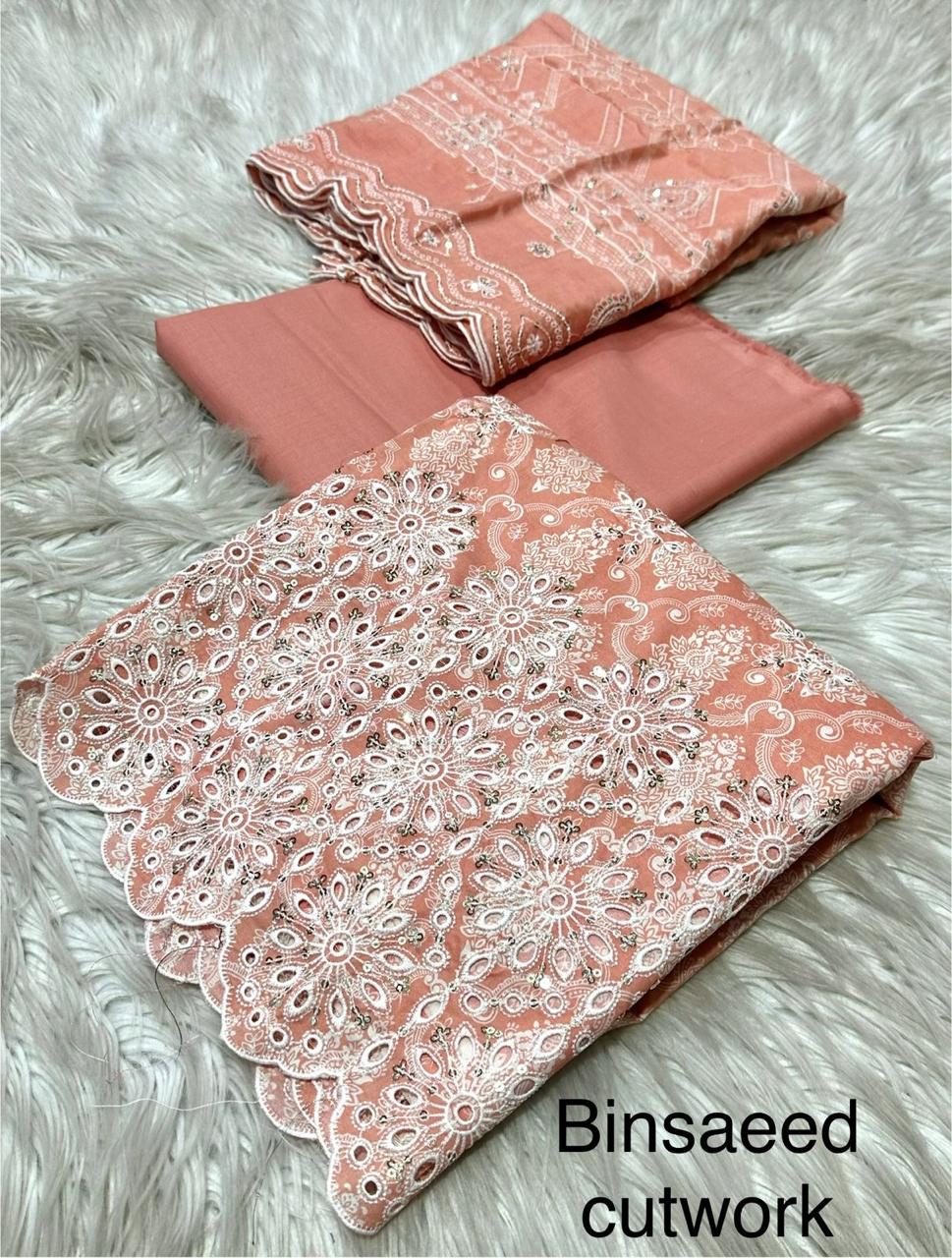 Lawn Chikenkari 3 Piece Suit