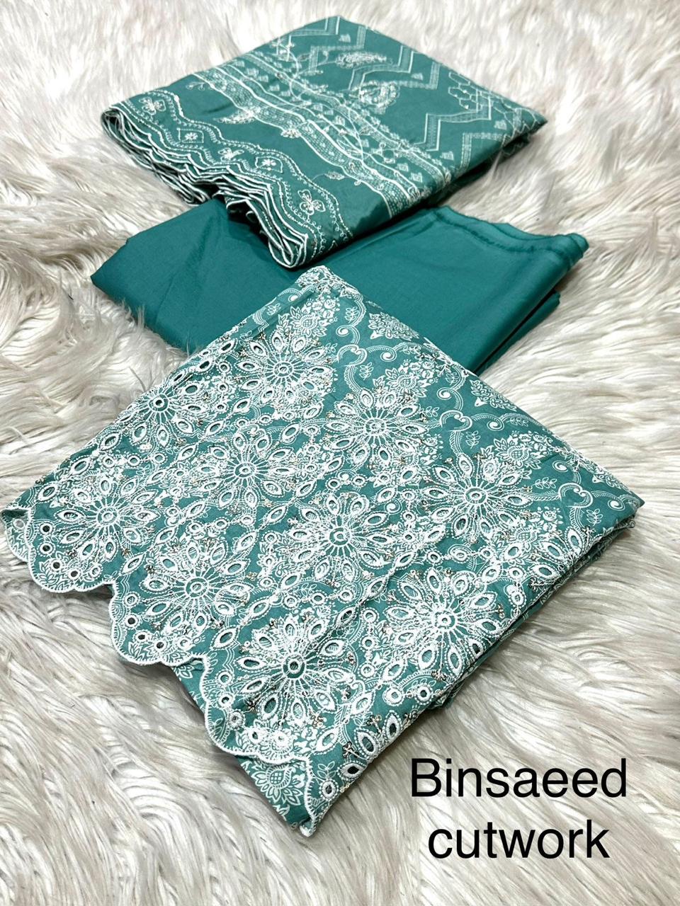 Lawn Chikenkari 3 Piece Suit