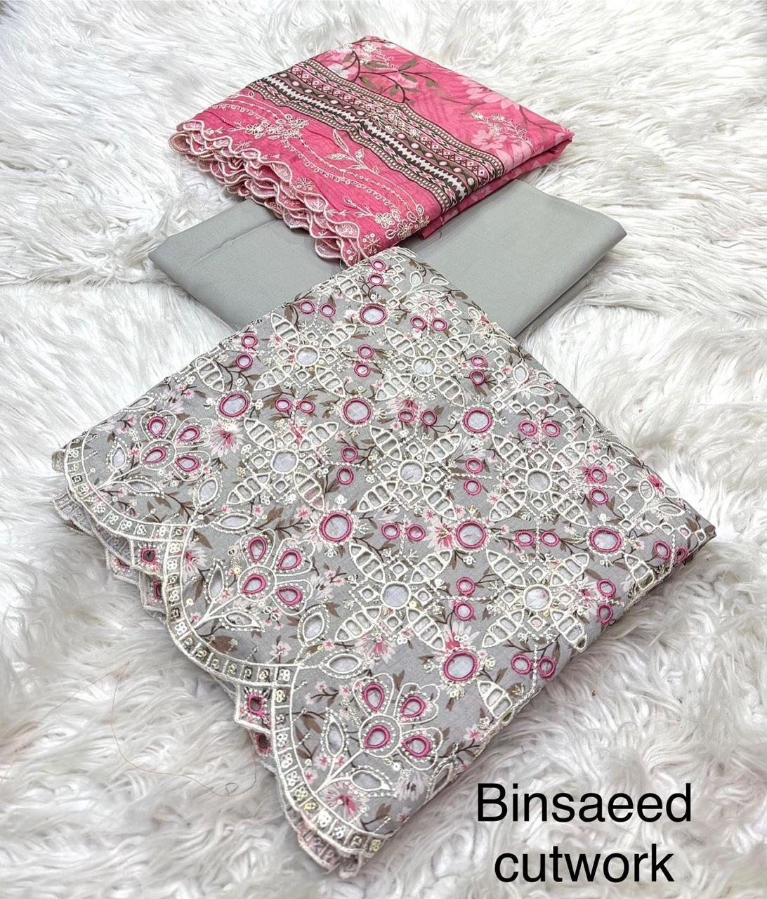 Lawn Chikenkari 3 Piece Suit