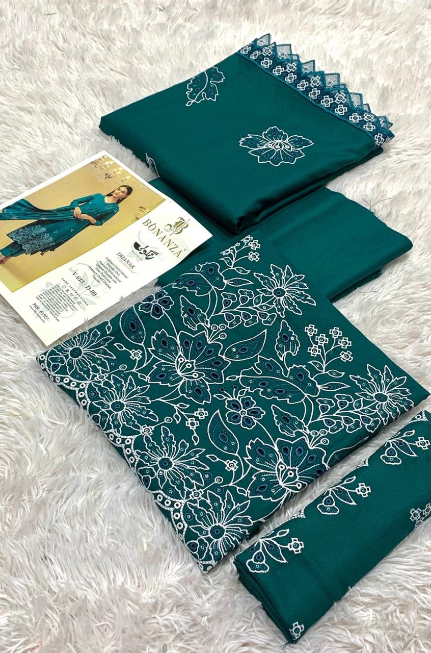 Lawn Chikenkari 3 Piece Suit