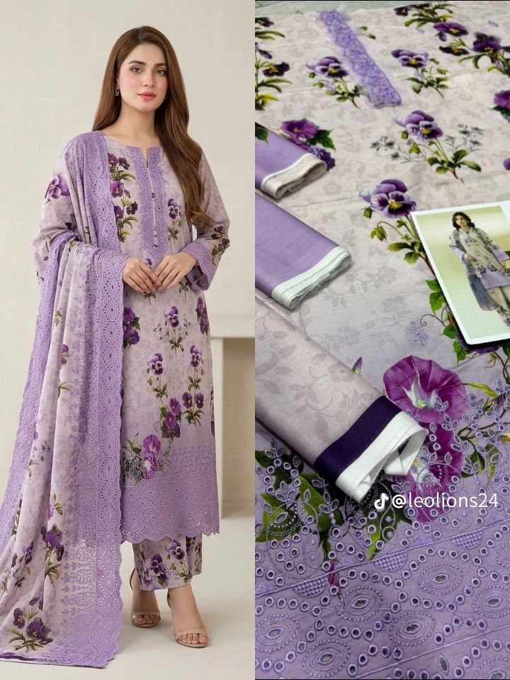 Premium Lawn 3pc Suit