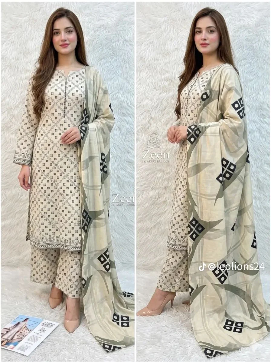Premium Lawn 3pc Suit