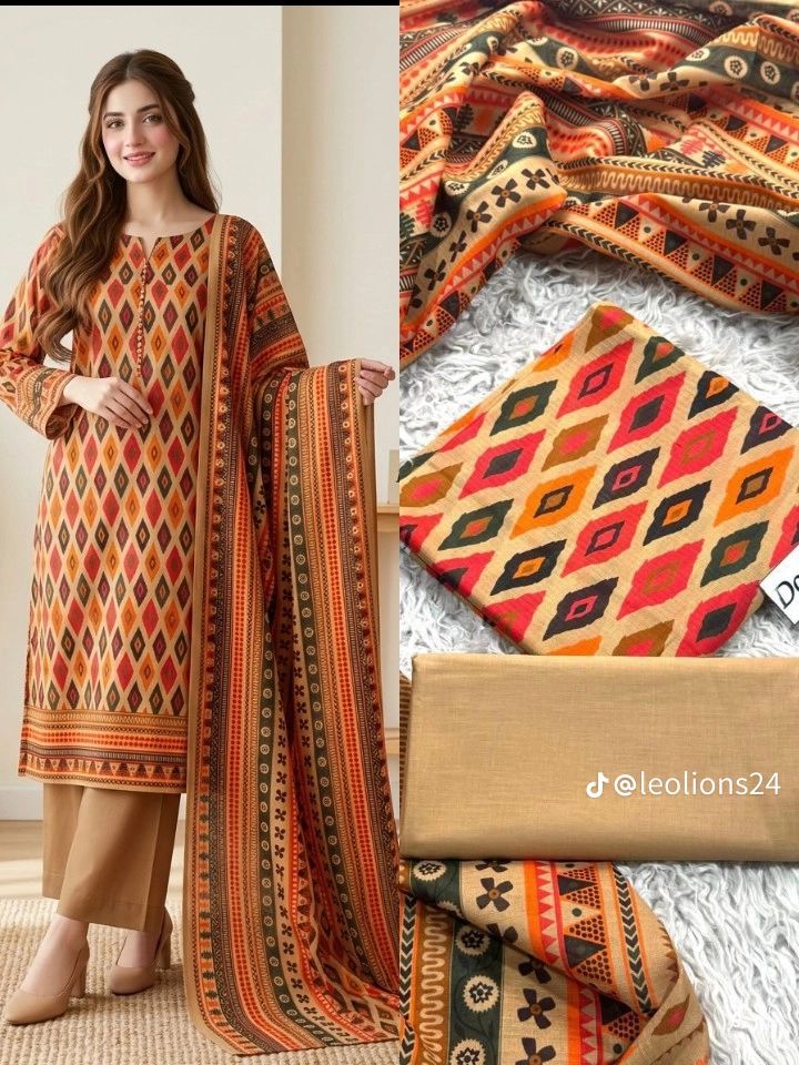 Premium Lawn 3pc Suit