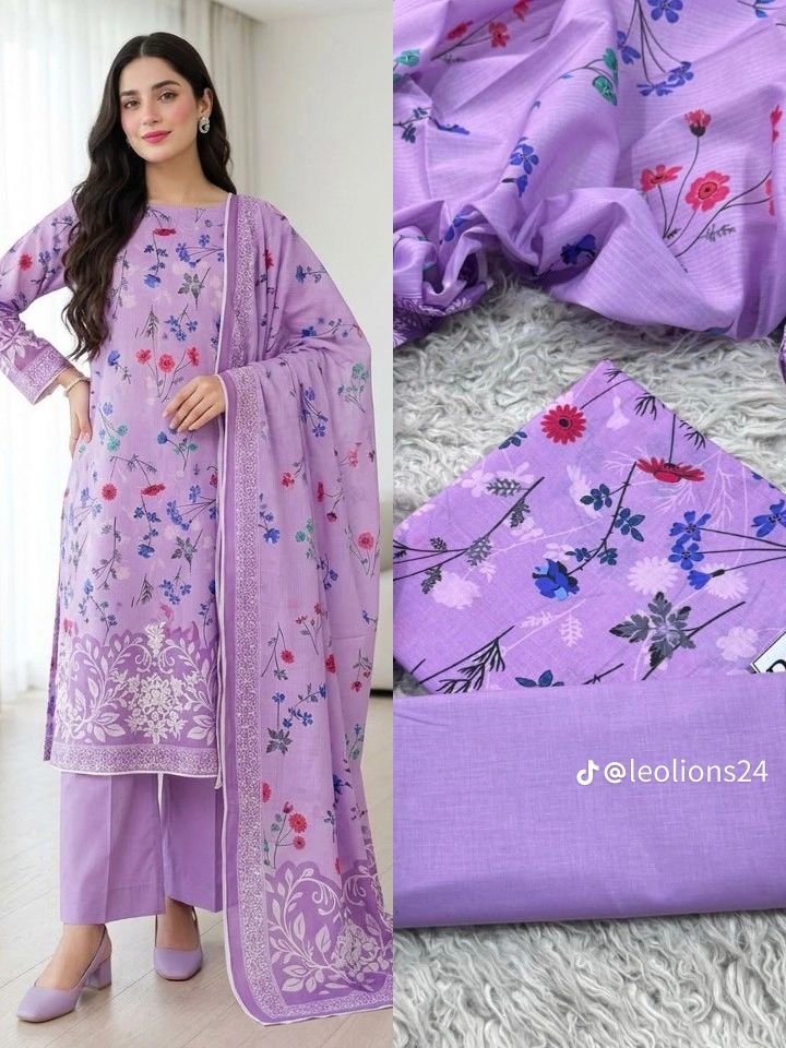 Premium Lawn 3pc Suit