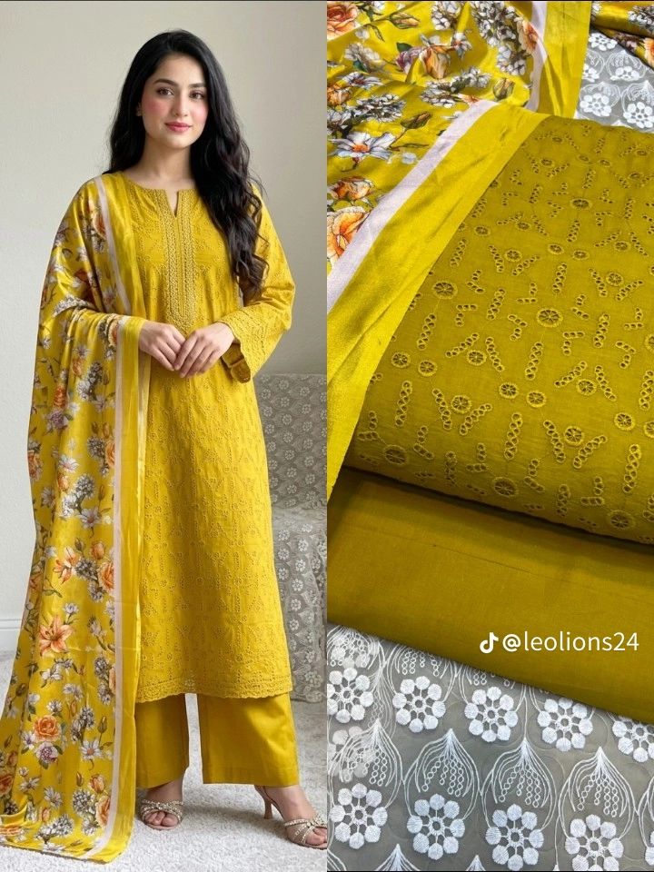 Premium Lawn 3pc Suit