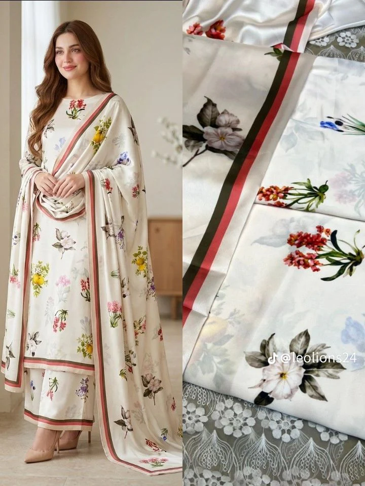 Premium Lawn 3pc Suit