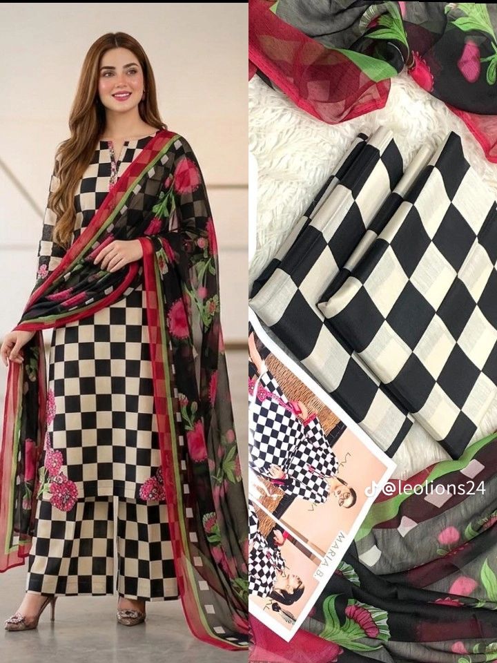 Premium Lawn 3pc Suit