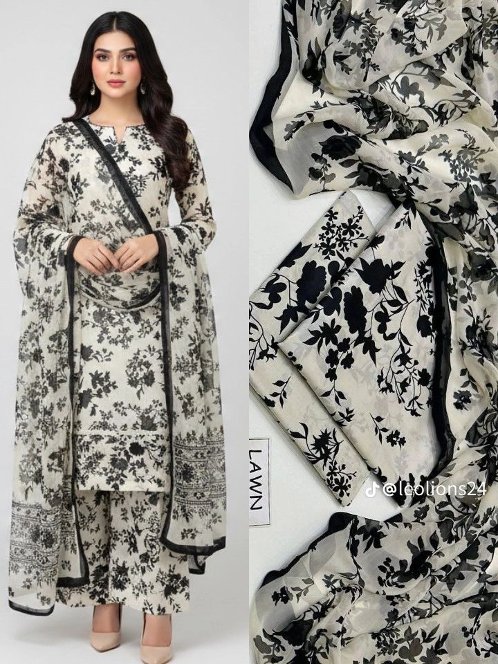 Premium Lawn 3pc Suit