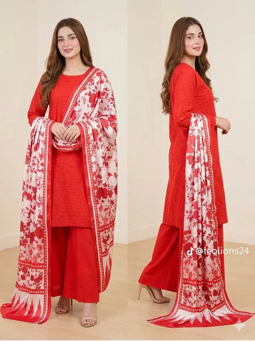 Premium Lawn 3pc Suit