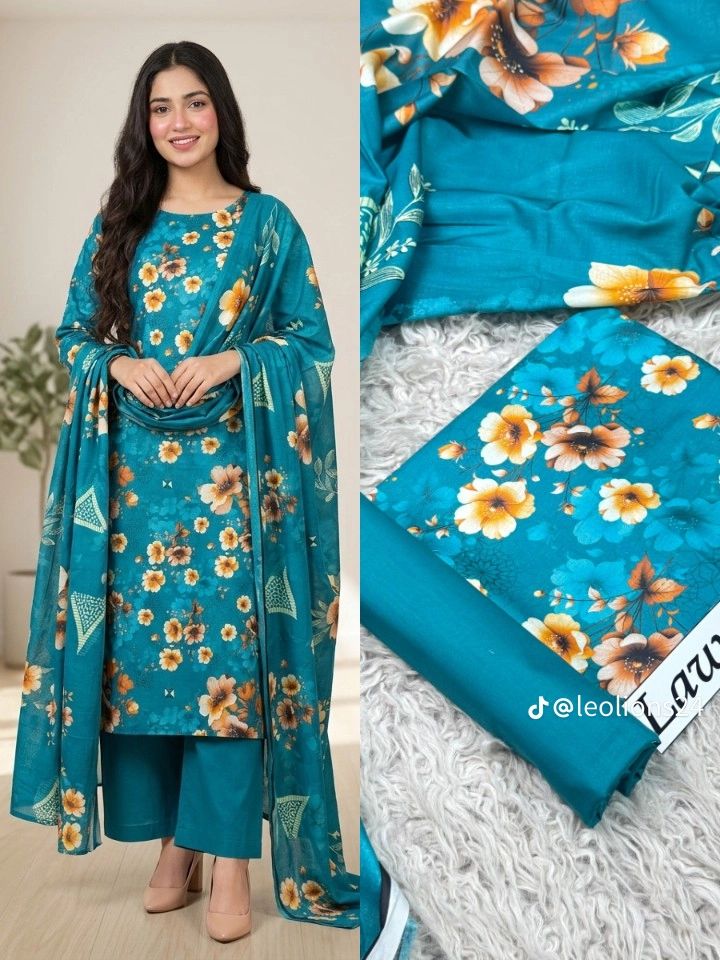 Premium Lawn 3pc Suit