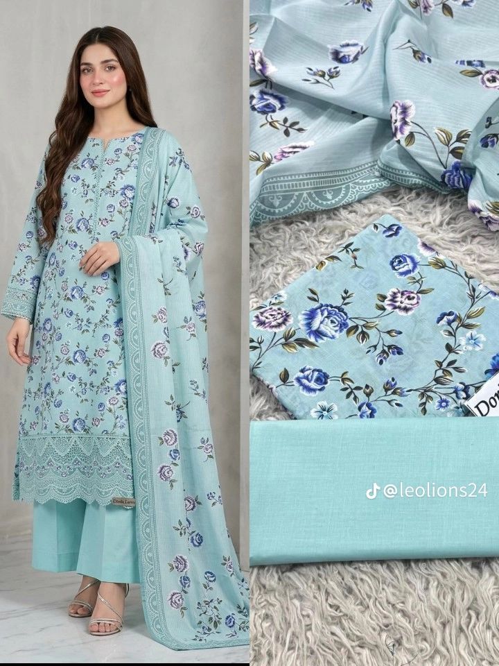 Premium Lawn 3pc Suit