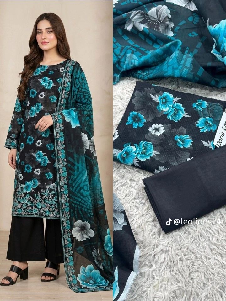 Premium Lawn 3pc Suit