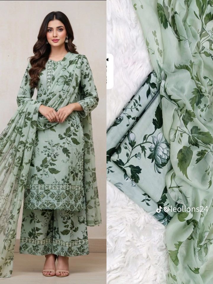 Premium Lawn 3pc Suit